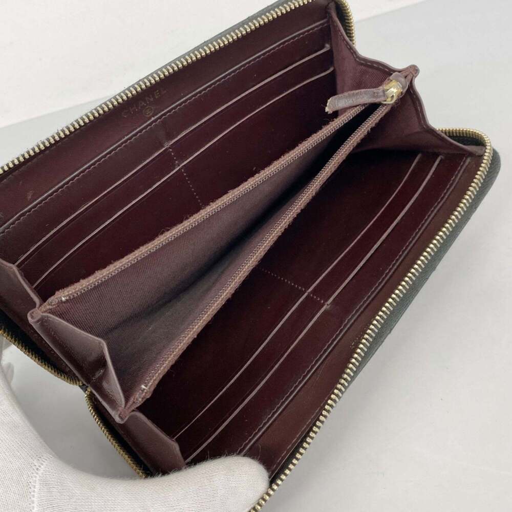 CHANEL Black Caviar Leather Wallet - Picture 3 of 9